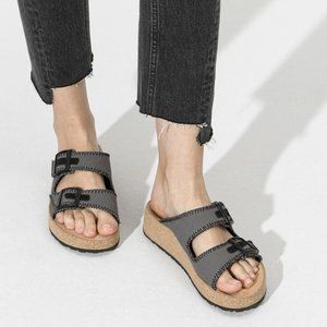 New Birkenstock Papillio Gabriela 2 Strap Platform Sandals